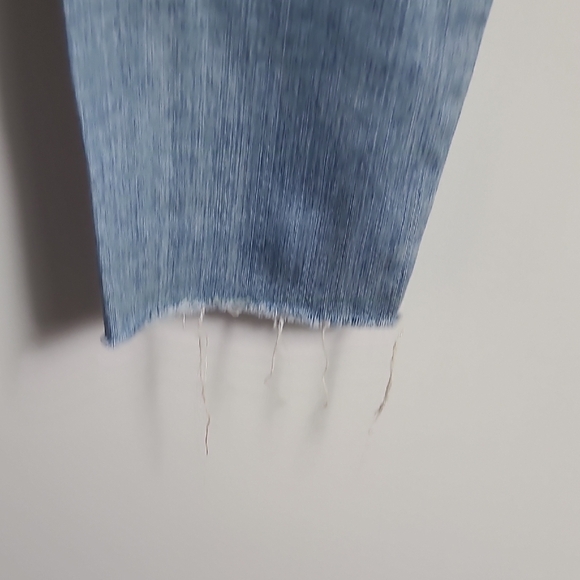 ADRIANO GOLDSCHMIED The Mid Rise Stevie Capri Slim Straight Soft Denim Size 31 - Picture 11 of 14